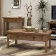 Rustic Oak Large Bookcase 3