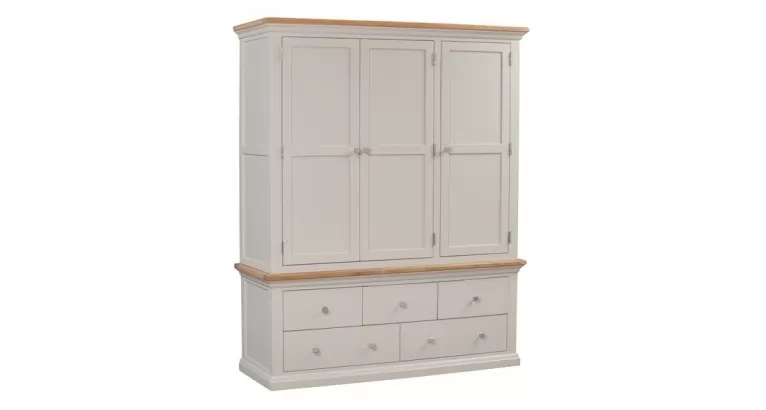 Cotswold Painted Triple Wardrobe 1
